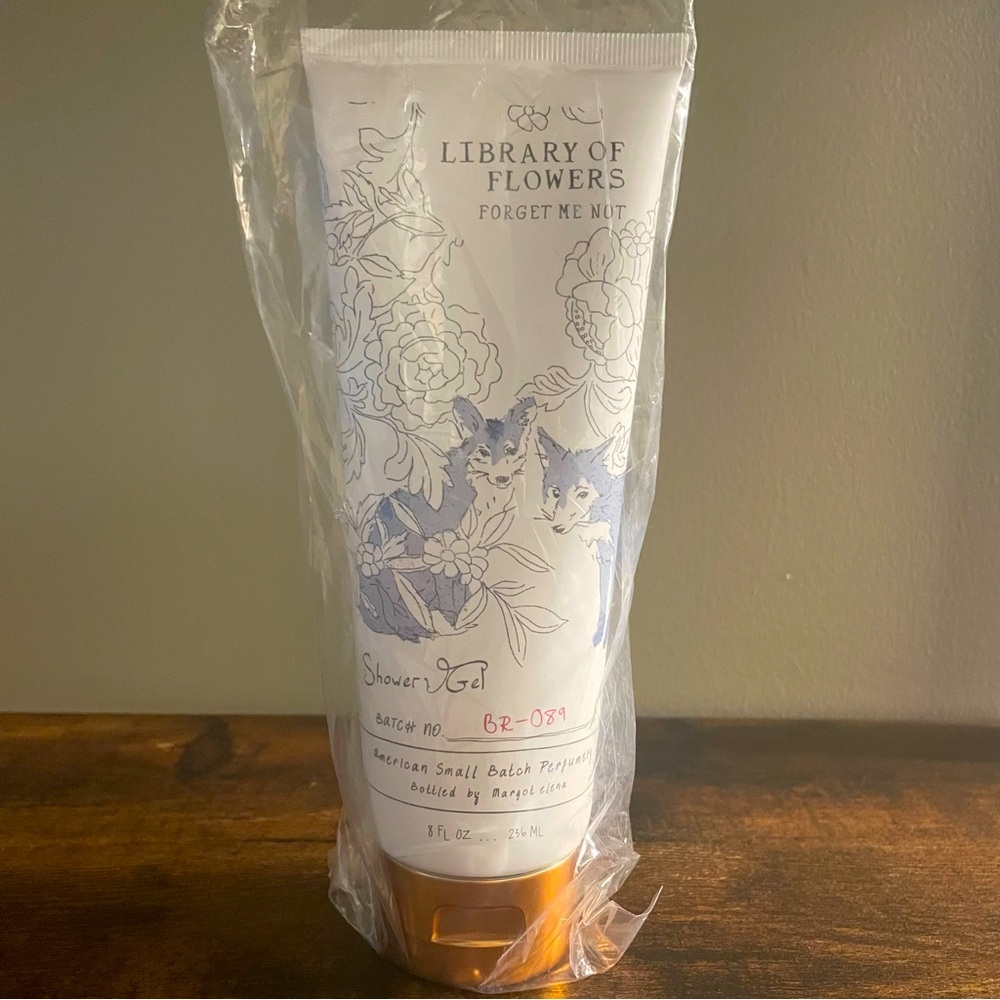 Margot Elena Library of Flowers Forget Me Not Shower Gel